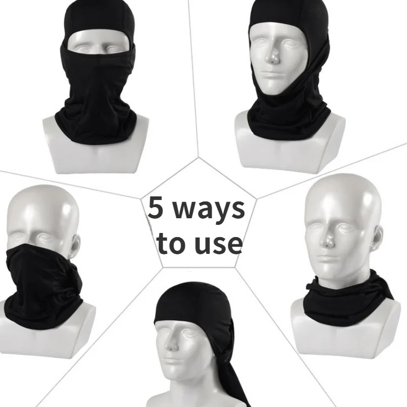 Camouflage Balaclava 3D Face M - Fishing Hoodie ulasan dan harga