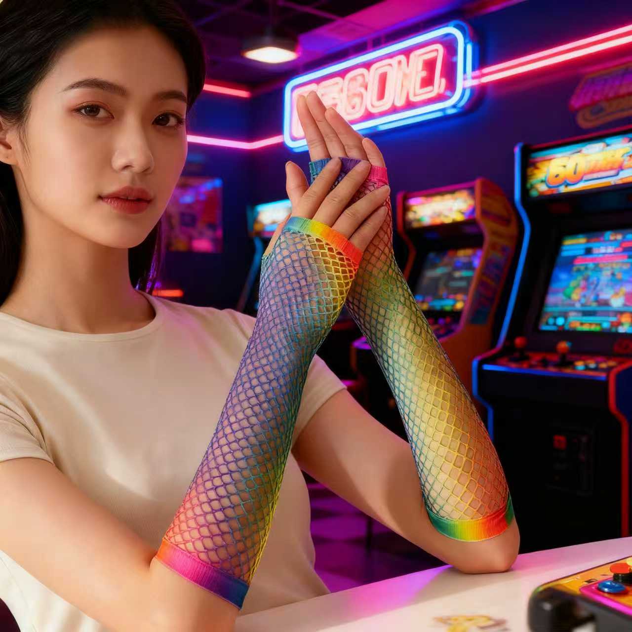 PESENAR Colorful Long Fishing  - Fishing Gloves ulasan dan harga