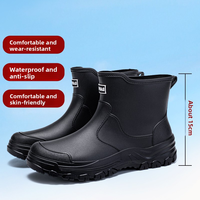 Workwear style outdoor work co - Fishing Boots ulasan dan harga