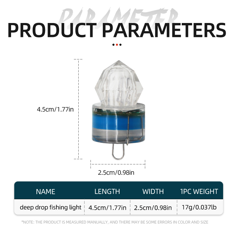 ShareShark 10pcs/bag LED Fishi - Fishing Bag Waterproof ulasan dan harga