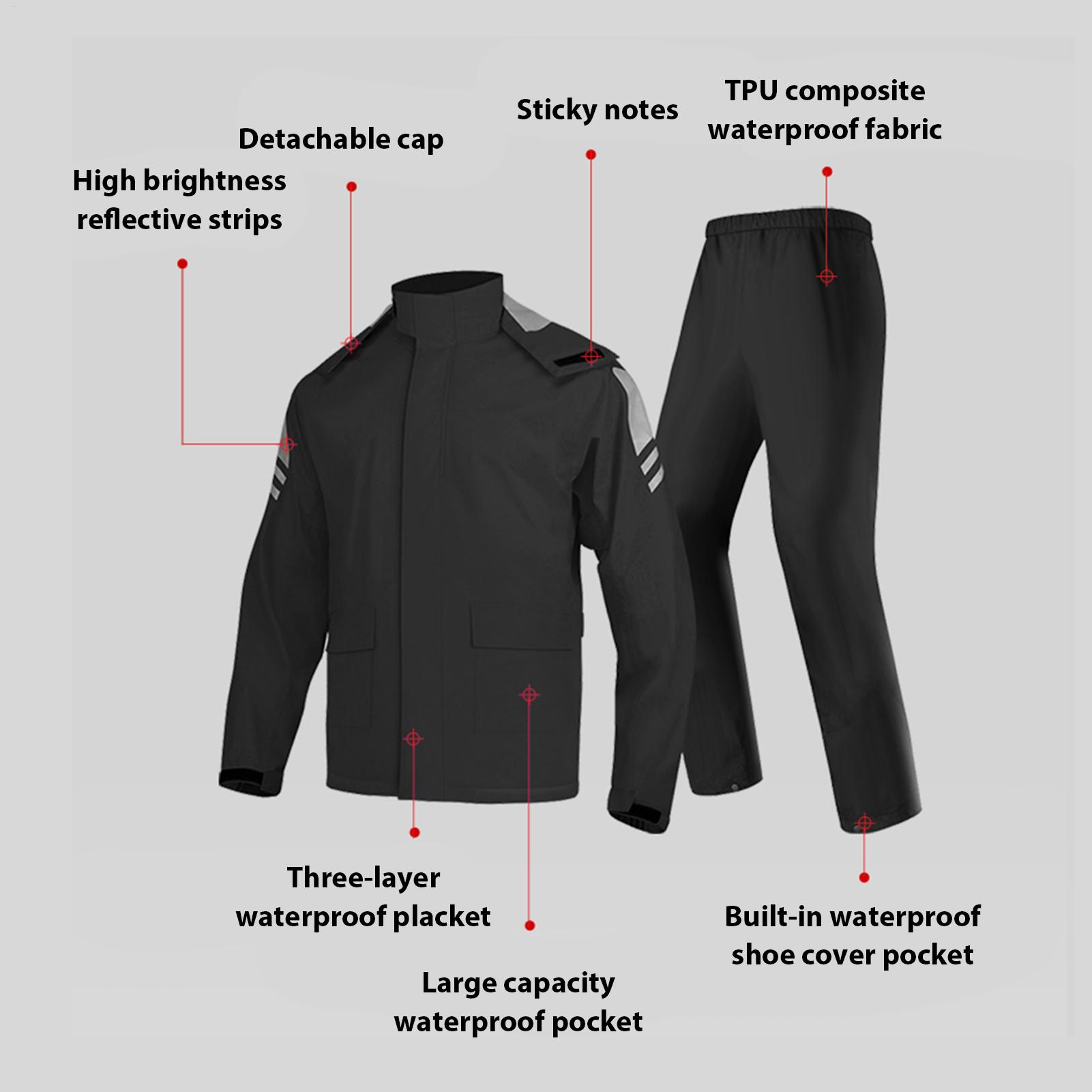 Waterproof Rain Suits for Men  - Fishing Rain Suit ulasan dan harga