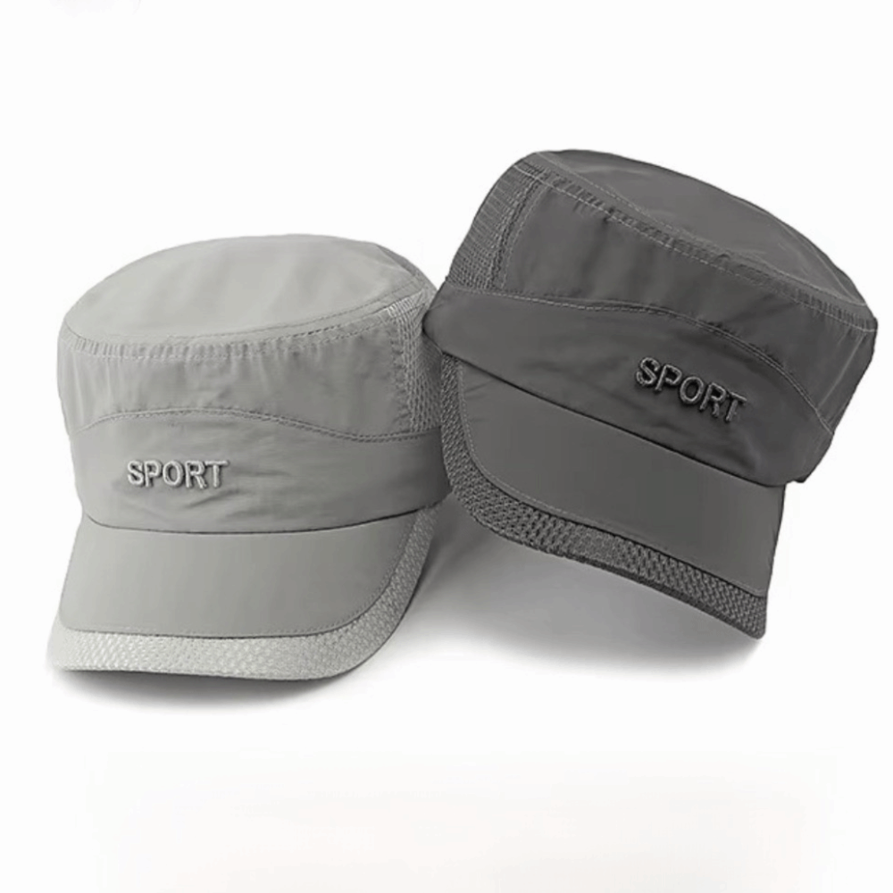 Versatile Adjustable Flat Top  - Fishing Hat ulasan dan harga