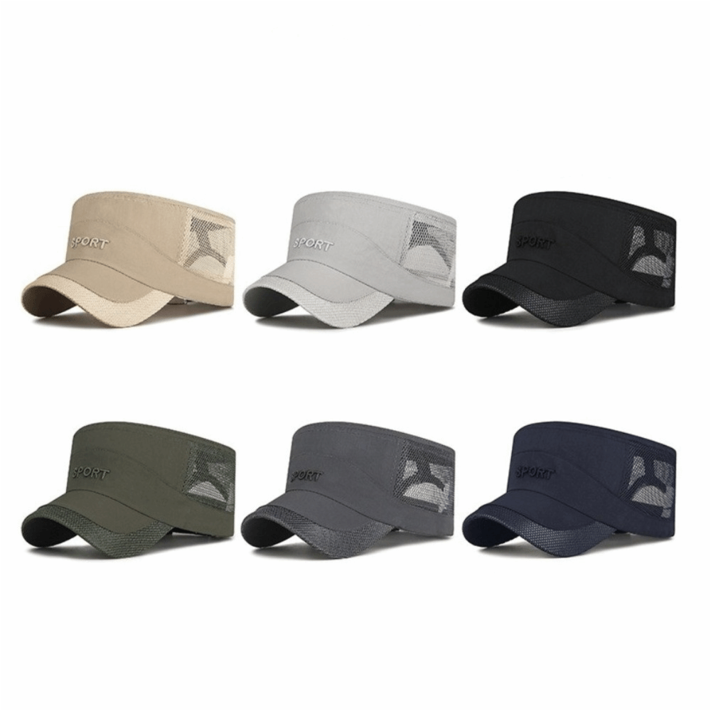Versatile Adjustable Flat Top  - Fishing Hat ulasan dan harga