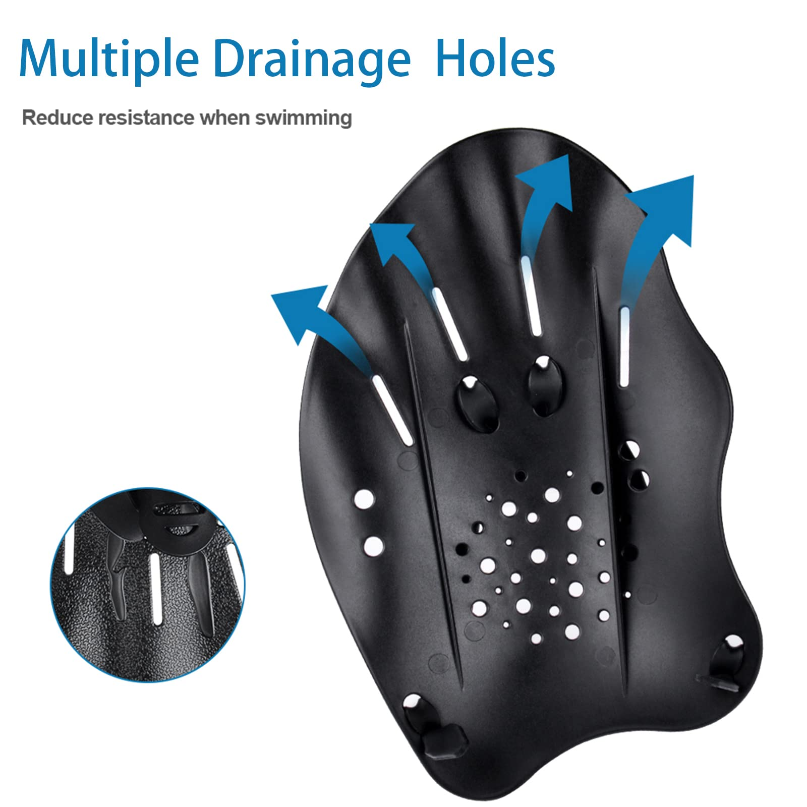 Adjustable Swimming Hand Paddl - Fishing Gloves ulasan dan harga