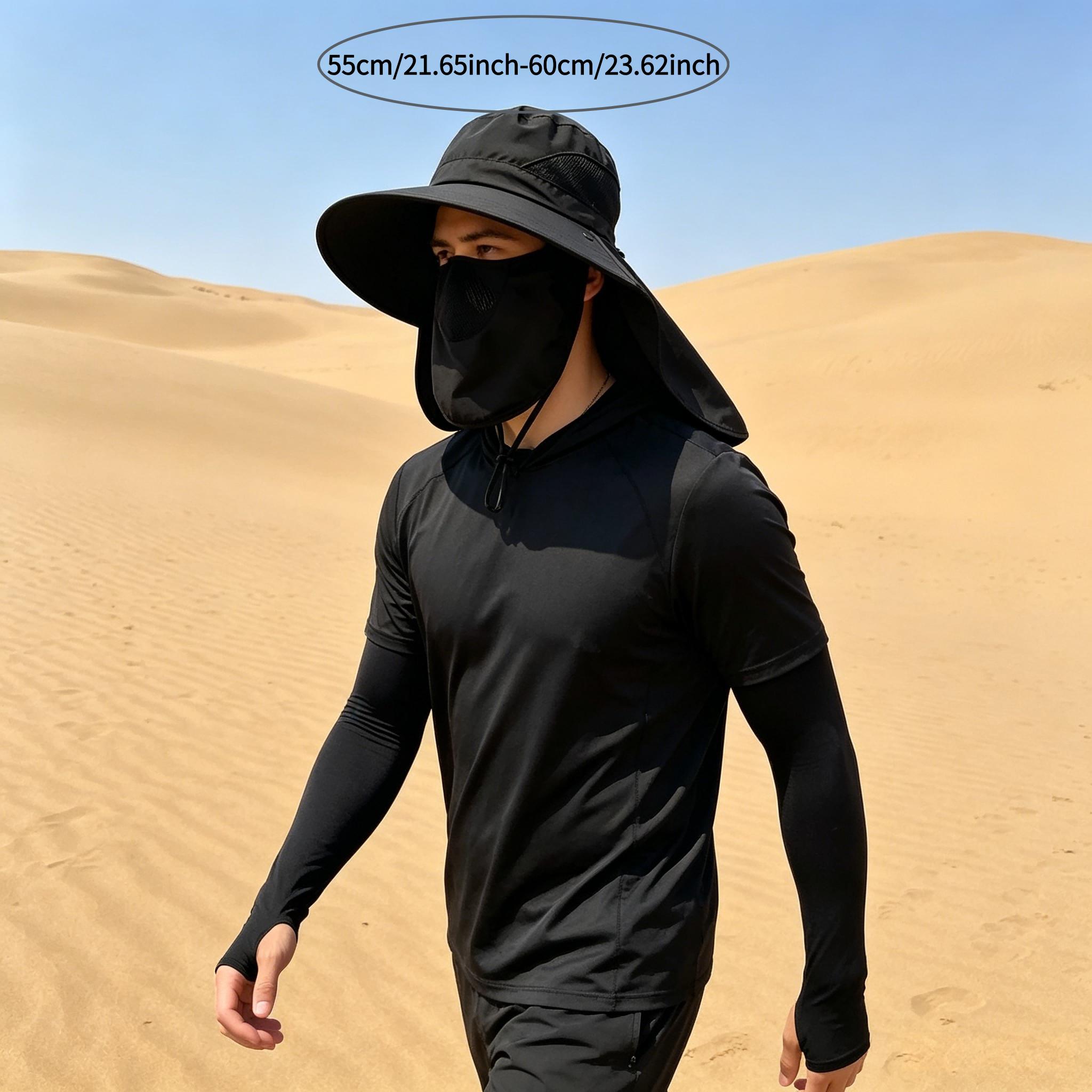 Full Face Neck Coverage Sun Ha - Fishing Hat ulasan dan harga