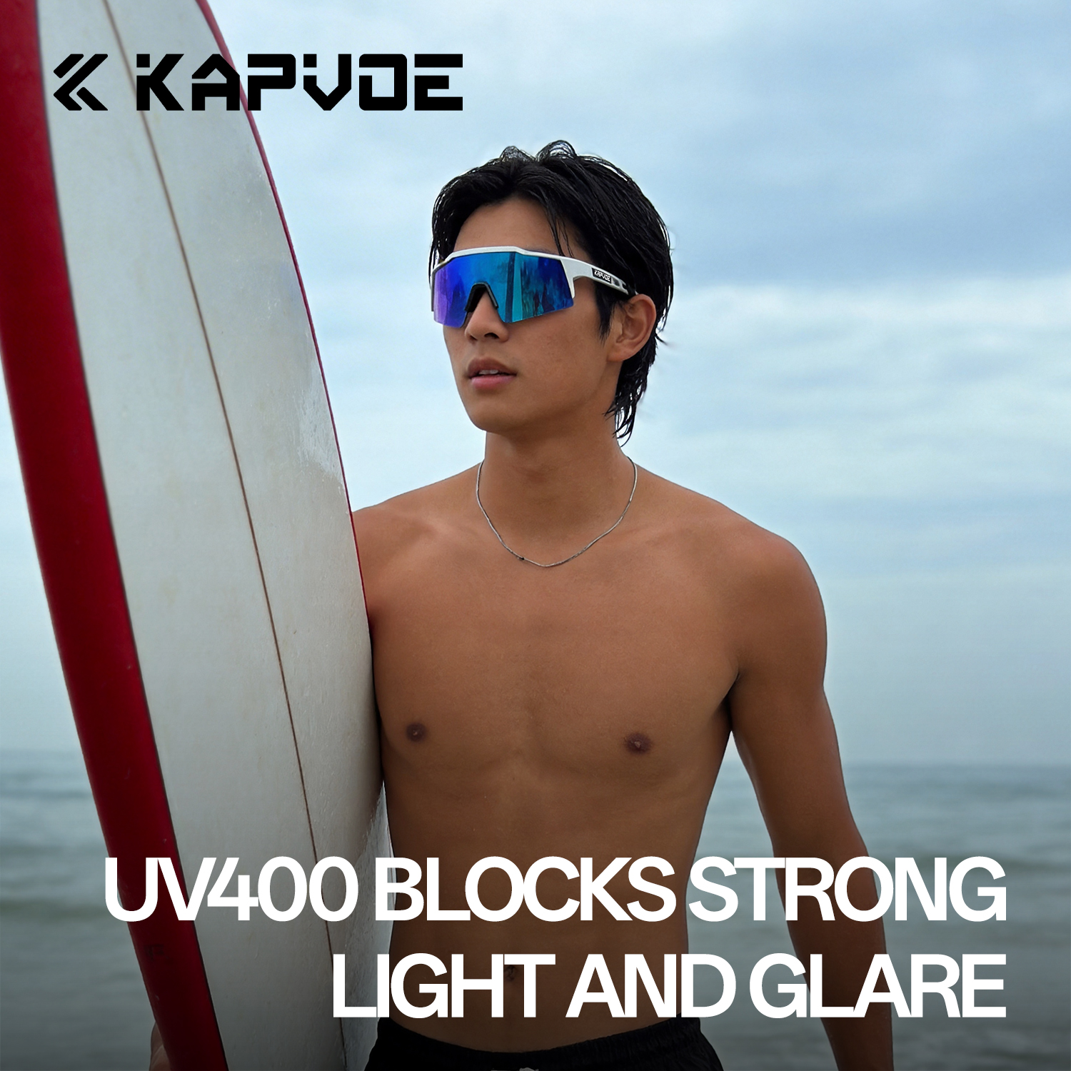 KAPVOE UV400 Anti-glare Surfin - Fishing Sunglasses Polarized ulasan dan harga