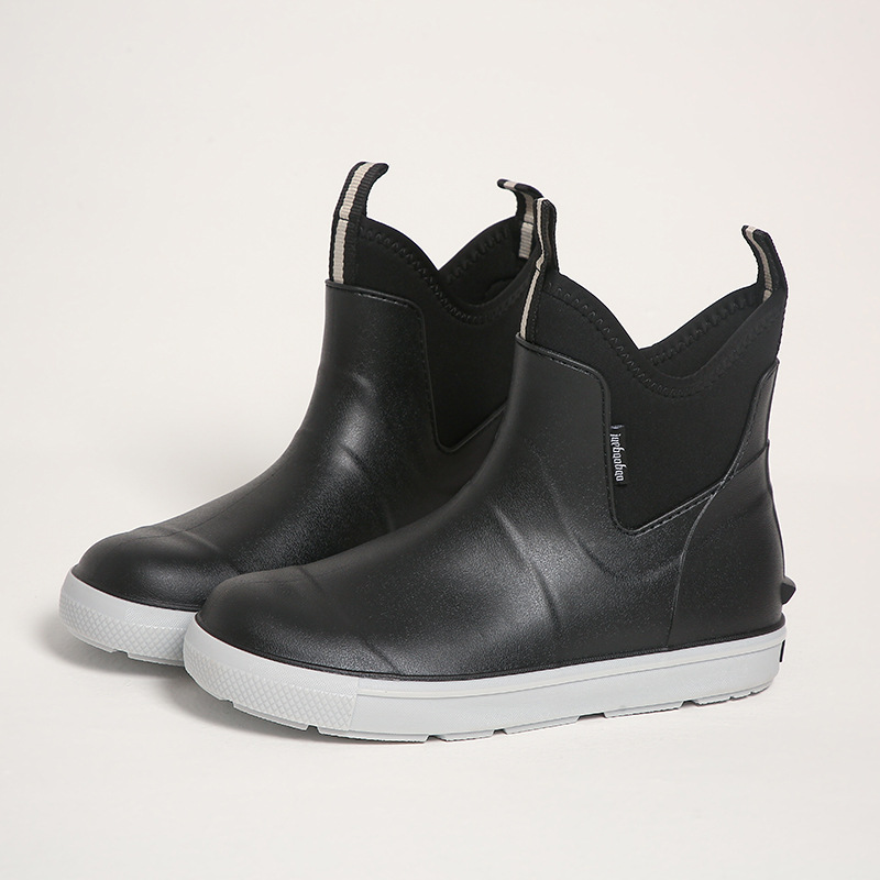 Men's Rain Shoes Short Outdoor - Fishing Boots ulasan dan harga
