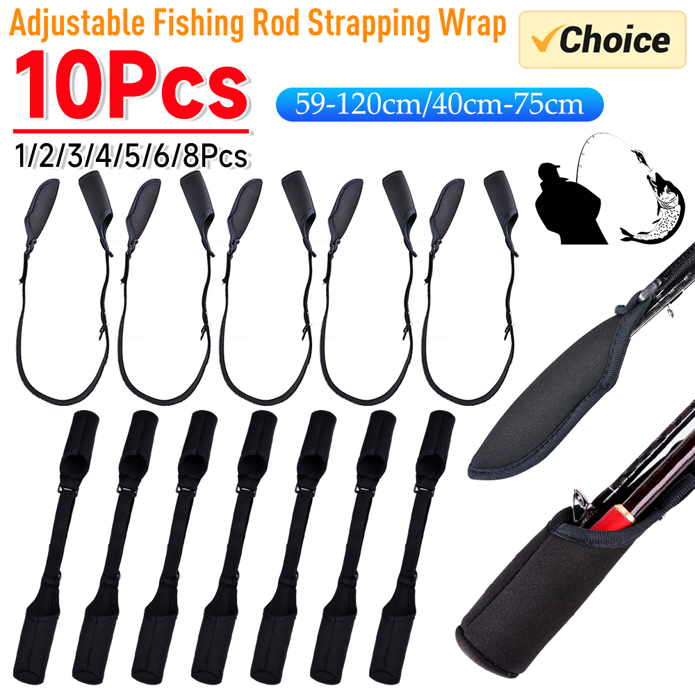 1-10PCS Fishing Rod Socks Srta - Fishing Socks ulasan dan harga