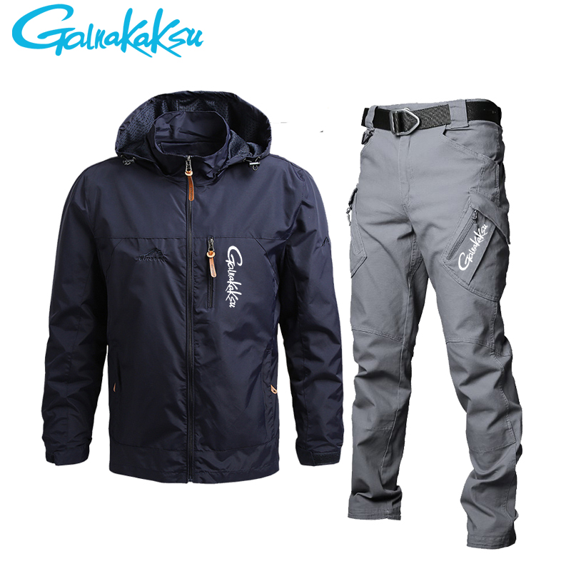 Men's Waterproof Hooded Jacket - Fishing Jacket Waterproof ulasan dan harga