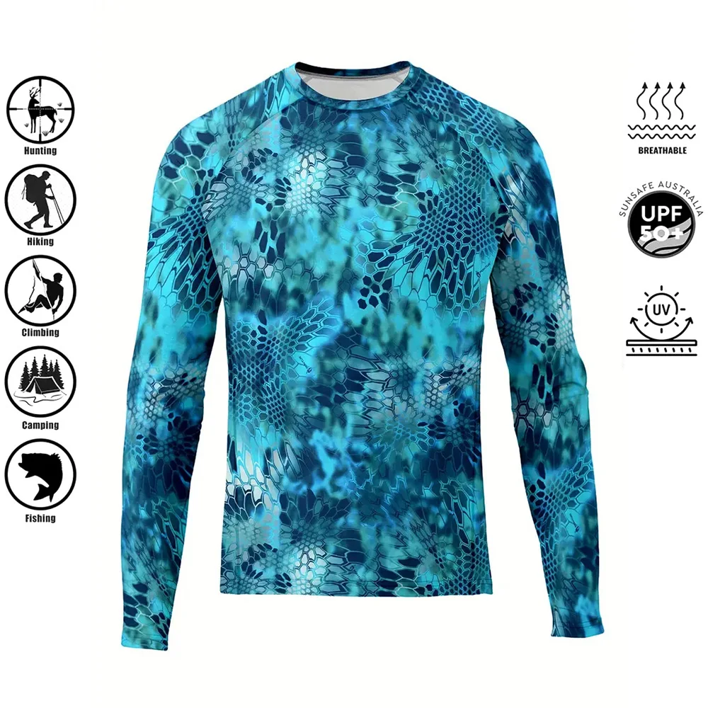 Summer Fishing Shirt Men's Lon - Fishing Shirt Uv Protection ulasan dan harga