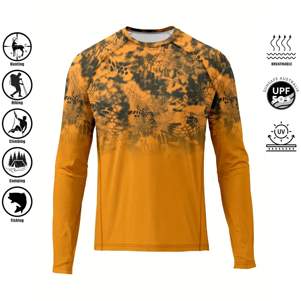 Summer Fishing Shirt Men's Lon - Fishing Shirt Uv Protection ulasan dan harga
