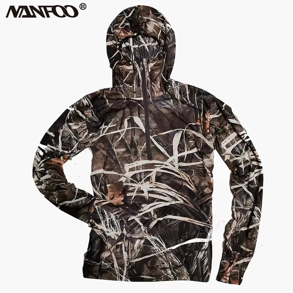 Thin Lightweight Summer Sun Pr - Fishing Hoodie ulasan dan harga