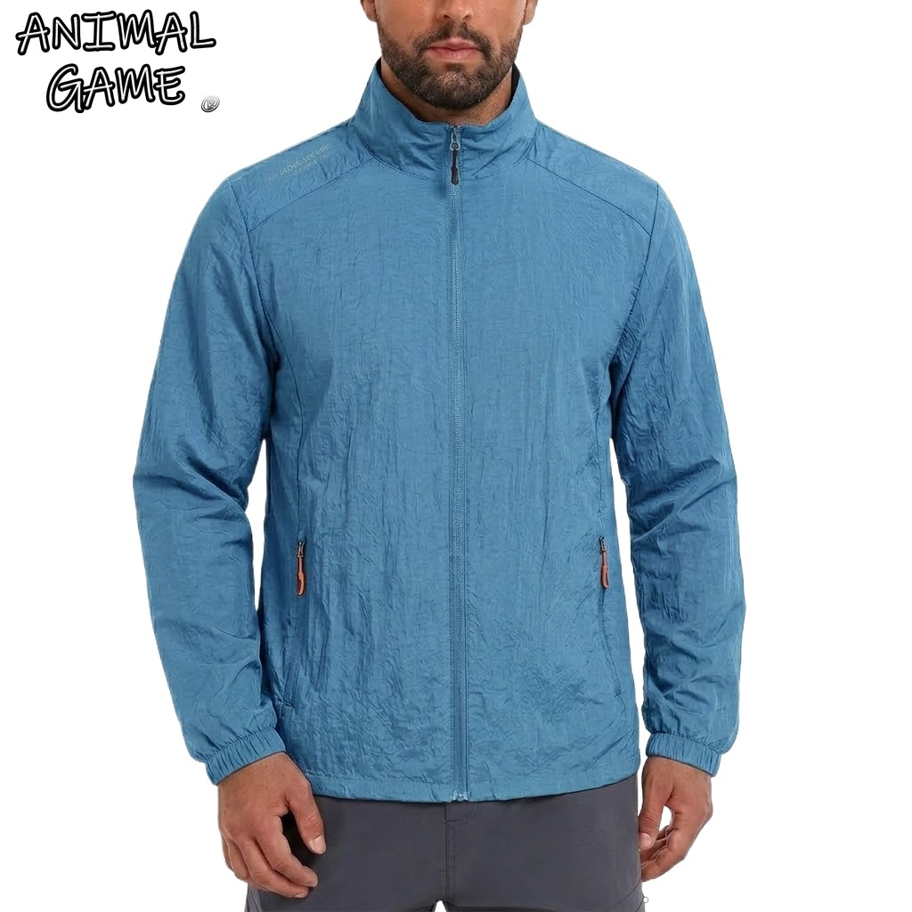Mens UPF50+ Performance Sunscr - Fishing Jacket Waterproof ulasan dan harga