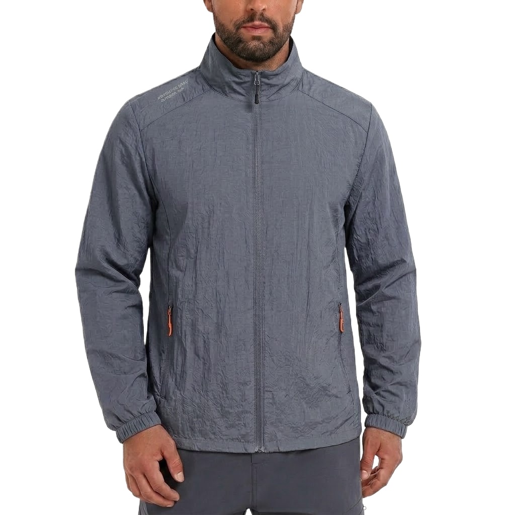 Mens UPF50+ Performance Sunscr - Fishing Jacket Waterproof ulasan dan harga