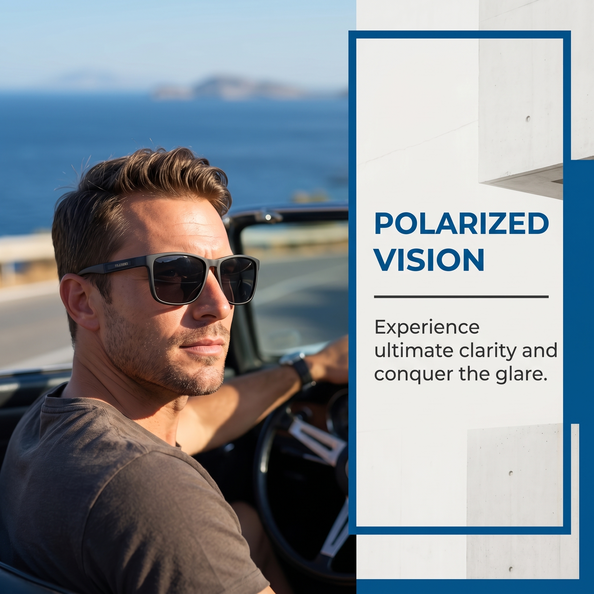 CHALK Polarized Men's Sunglass - Fishing Sunglasses Polarized ulasan dan harga
