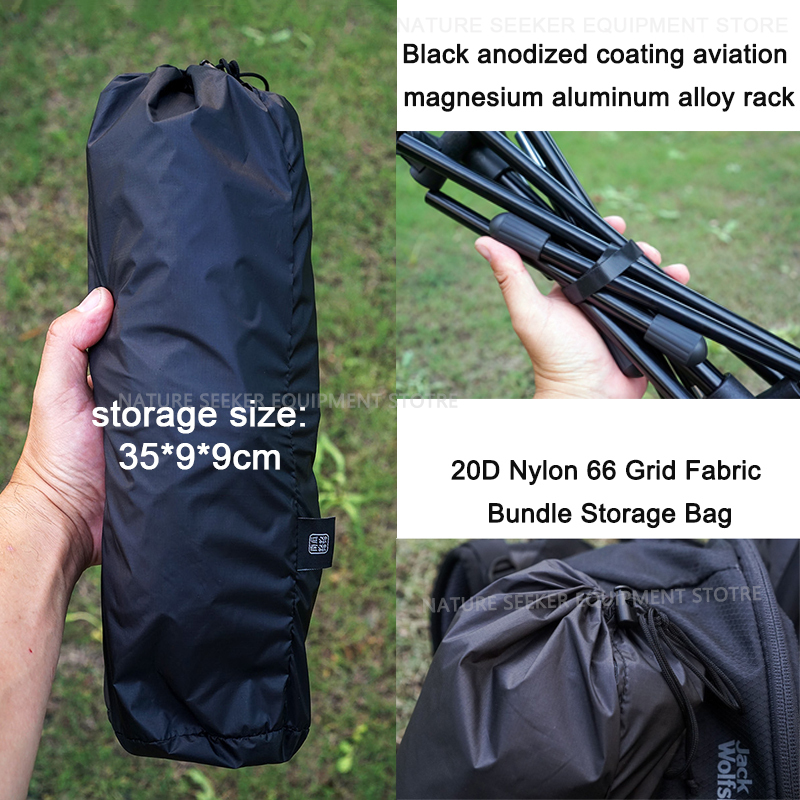 650g Ultralight Folding Campin - Fishing Backpack ulasan dan harga