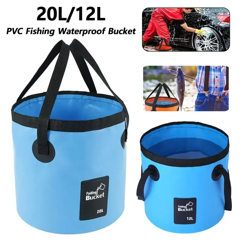 12/20L Large-capacity PVC Fish - Fishing Bag Waterproof ulasan dan harga