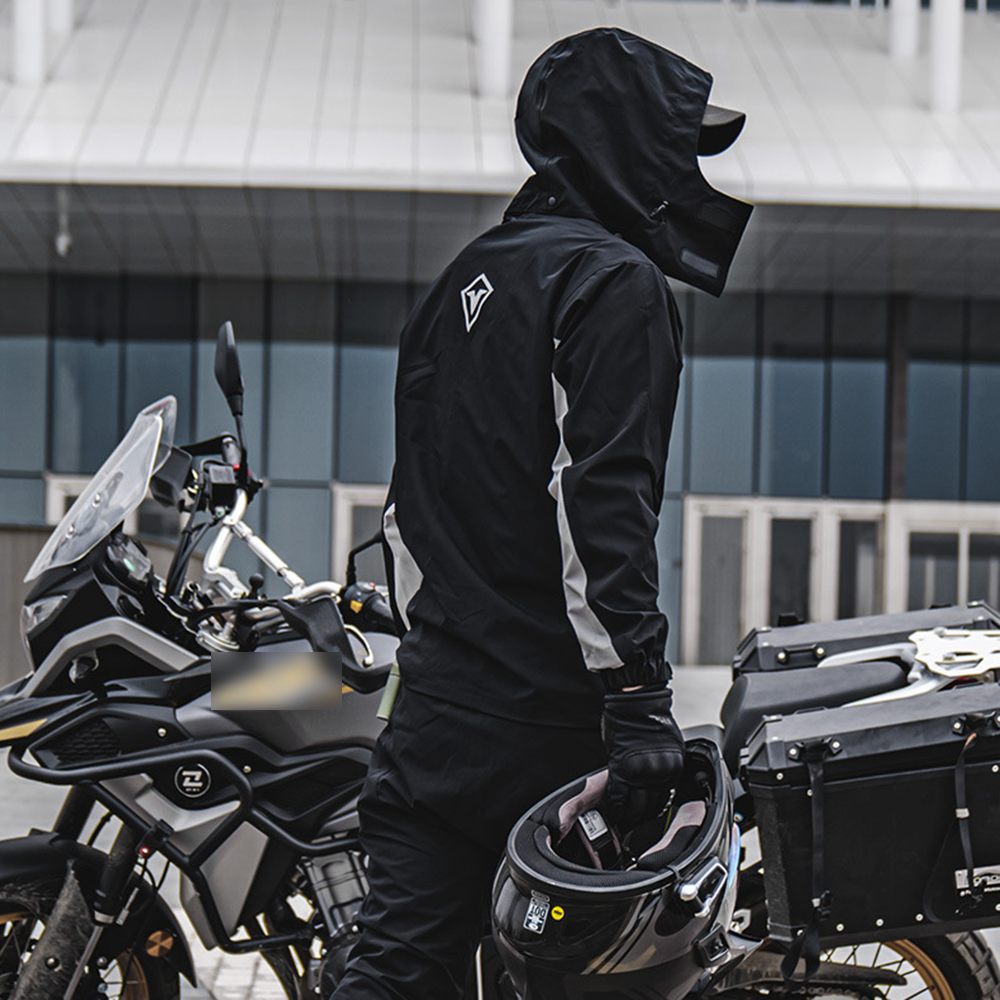 Motorcycle Raincoat Suit Rains - Fishing Rain Suit ulasan dan harga