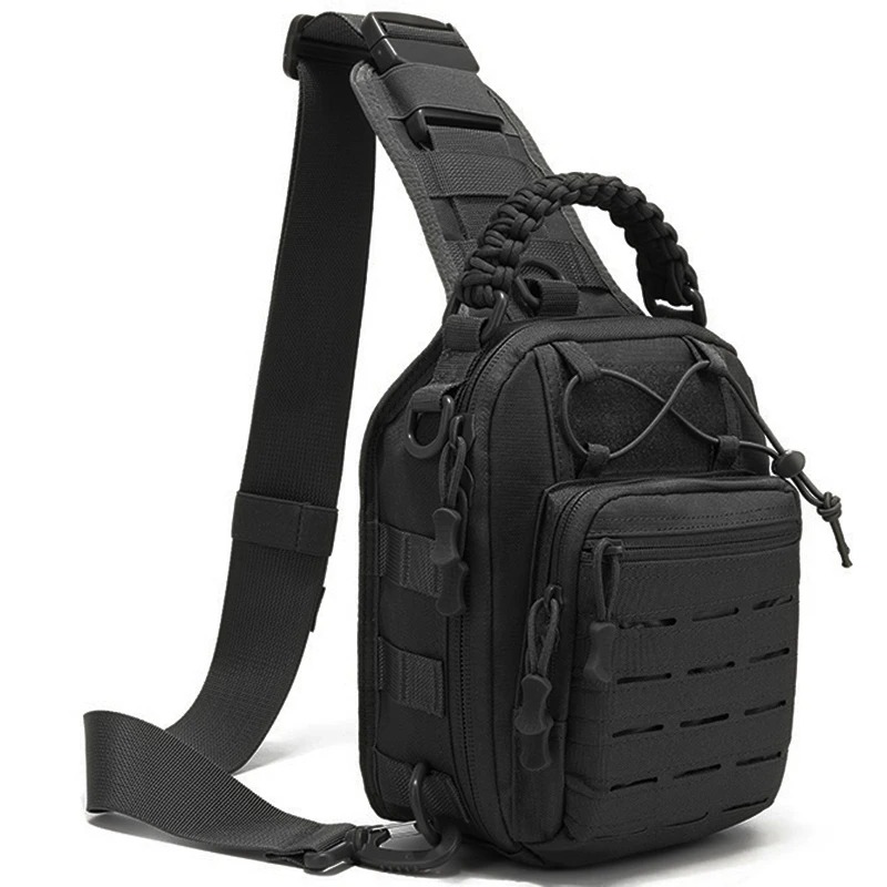 Men's Outdoor Chest Bag Tactic - Fishing Backpack ulasan dan harga