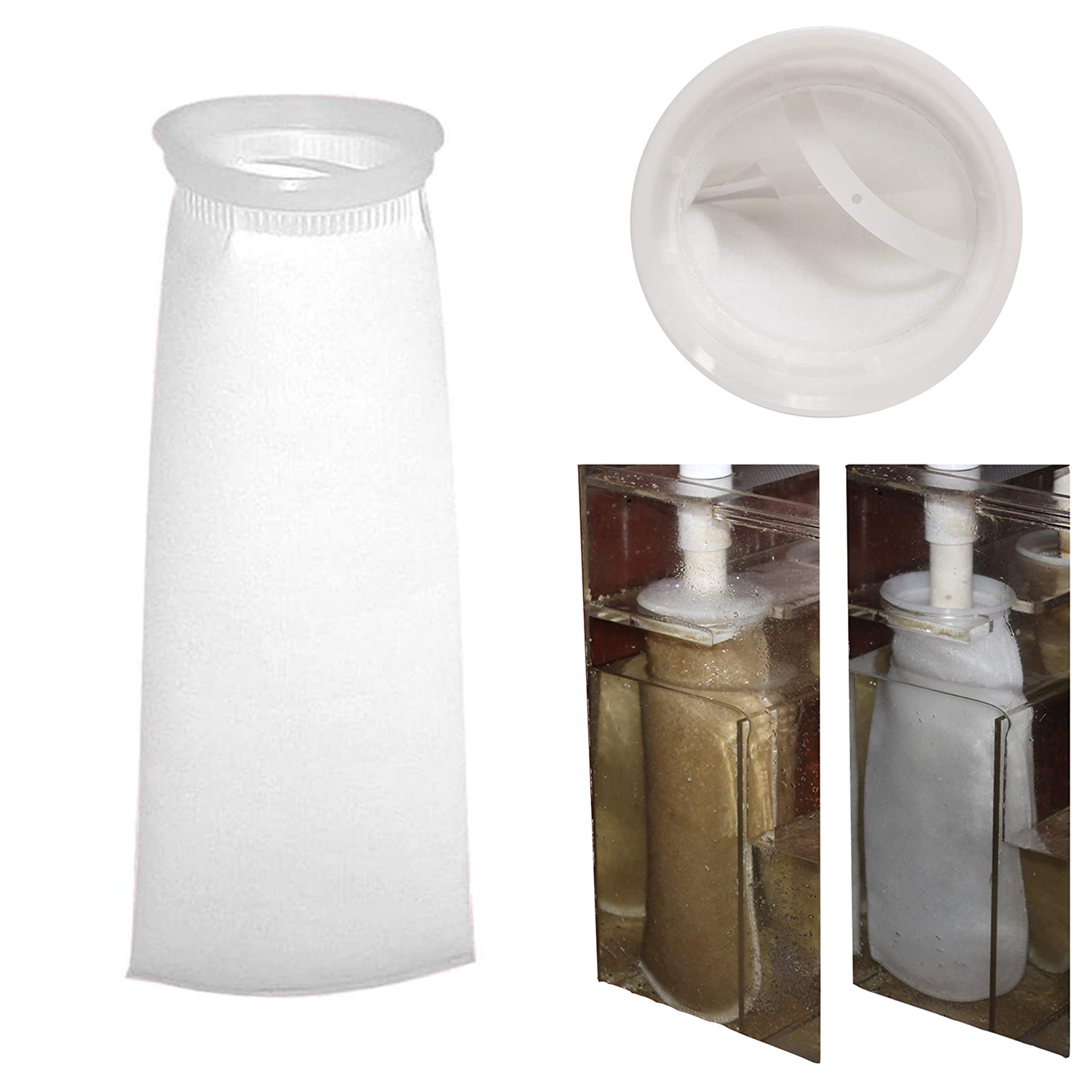 Aquarium Filter Socks Bags Fis - Fishing Socks ulasan dan harga