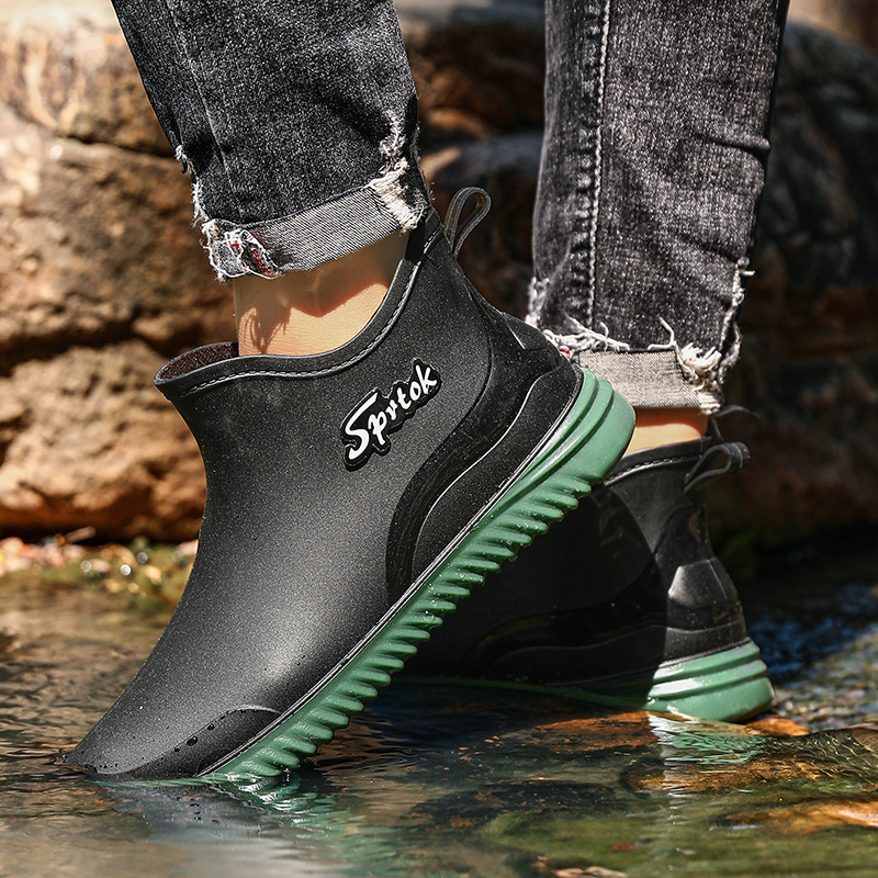 Ankle Rain Boots Integrated Fo - Fishing Boots ulasan dan harga