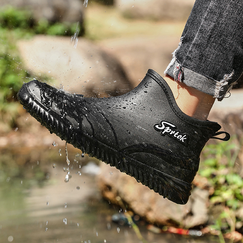 Ankle Rain Boots Integrated Fo - Fishing Boots ulasan dan harga