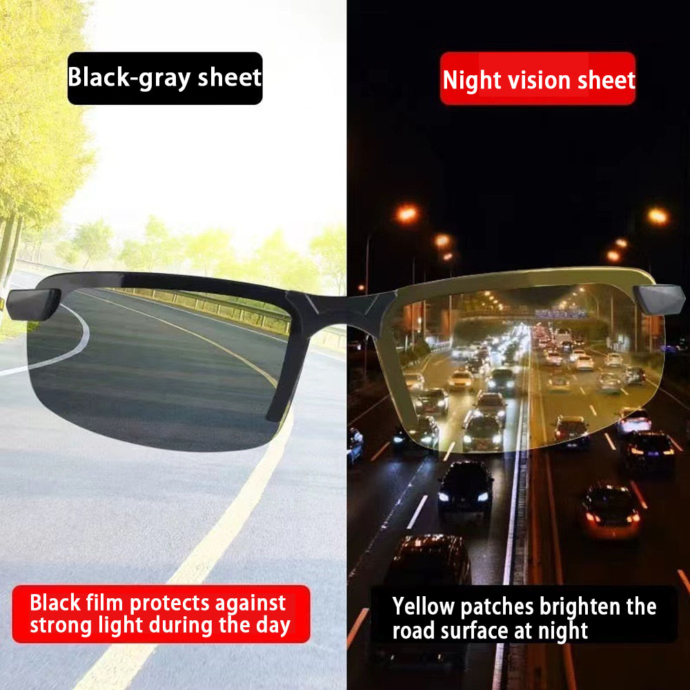 Rimless trendy Sunglasses man  - Fishing Sunglasses Polarized ulasan dan harga