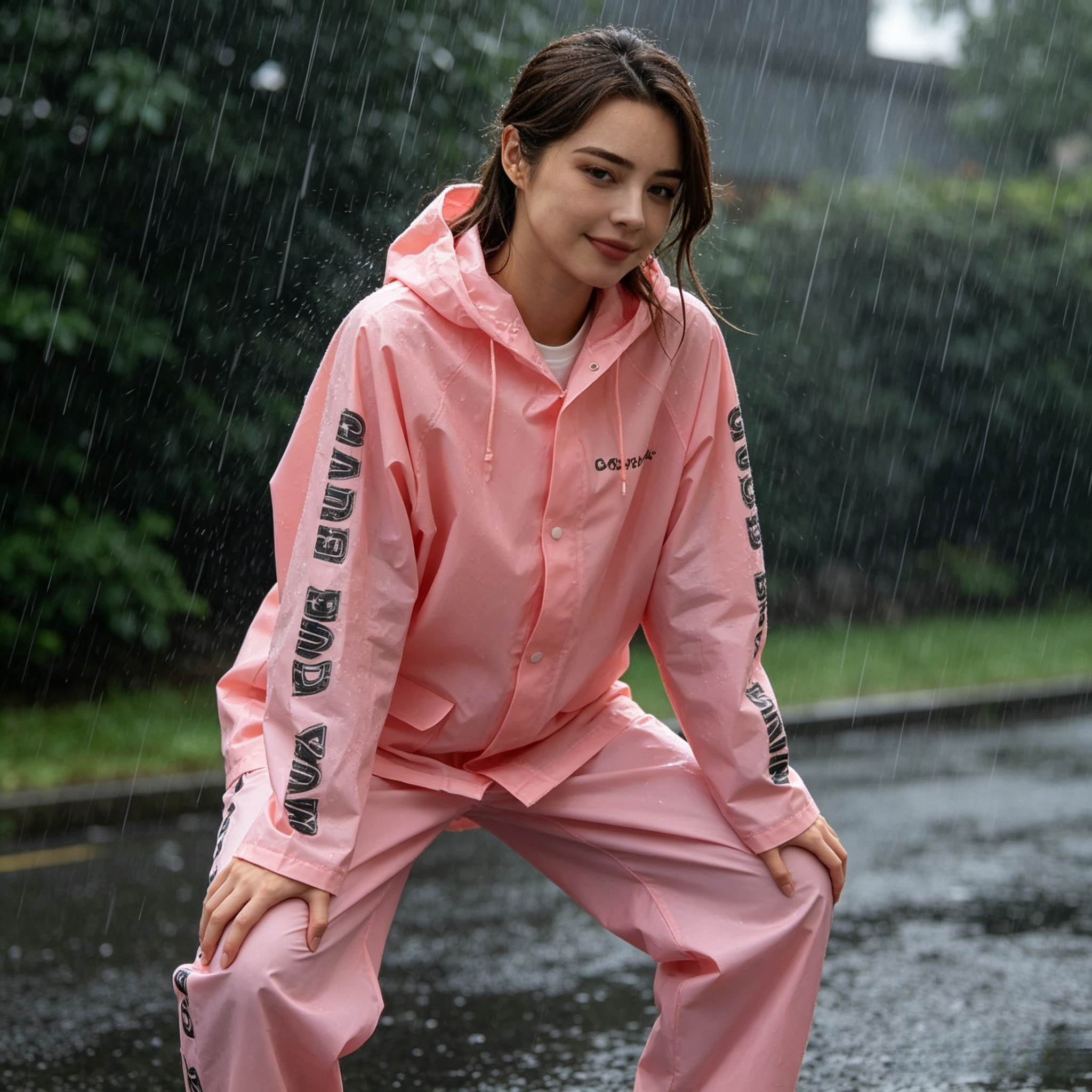 Packable Two Piece Waterproof  - Fishing Rain Suit ulasan dan harga