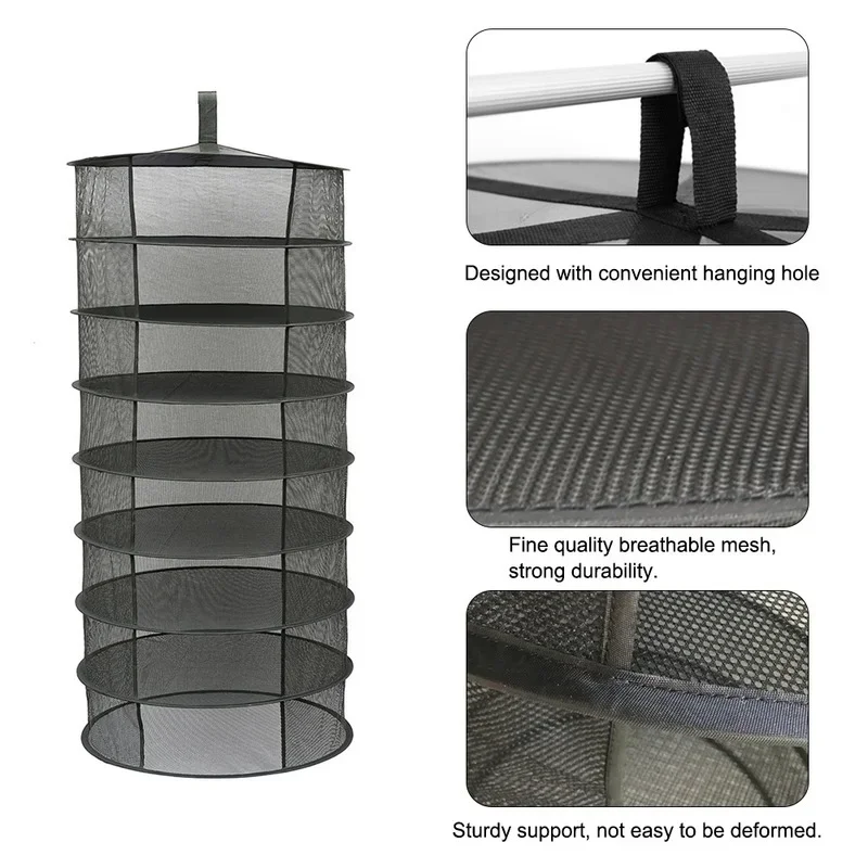 Herb Drying Net 4/6/8 Layers F - Fishing Bag Waterproof ulasan dan harga