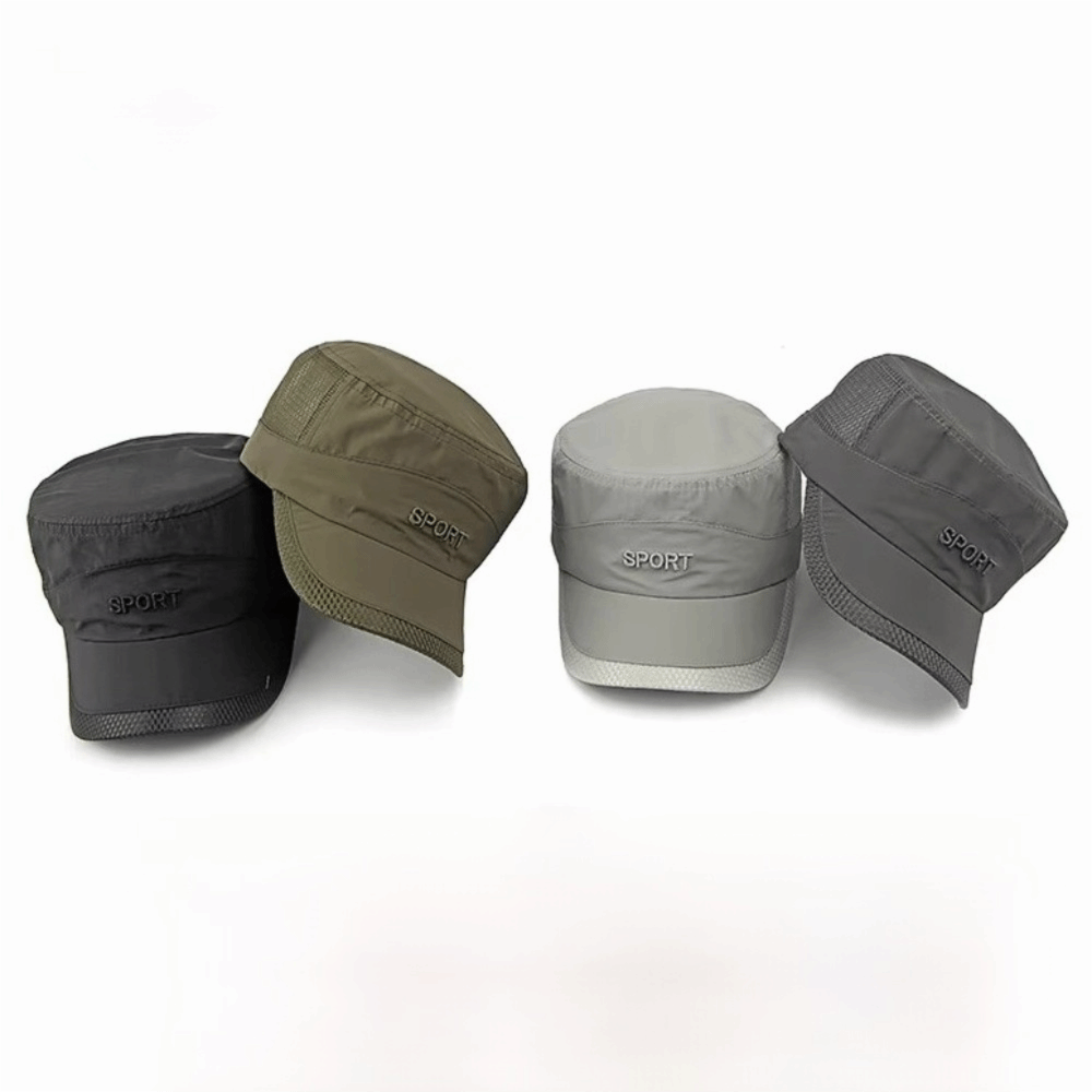 Cool Adjustable Flat Top Cap S - Fishing Hat ulasan dan harga
