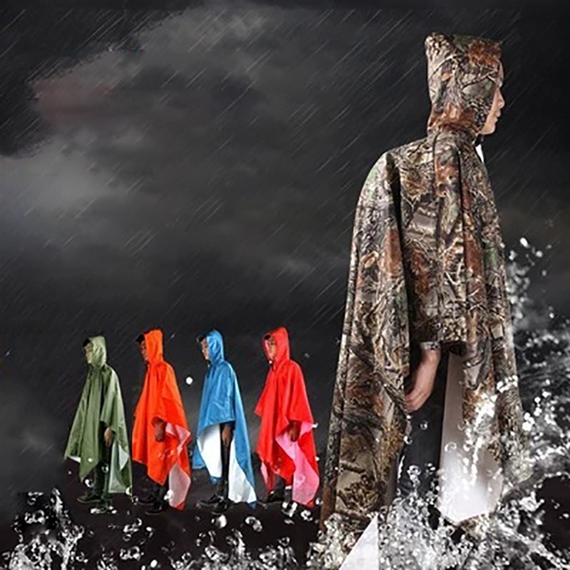 3 in 1 Waterproof Adult Long R - Fishing Rain Suit ulasan dan harga
