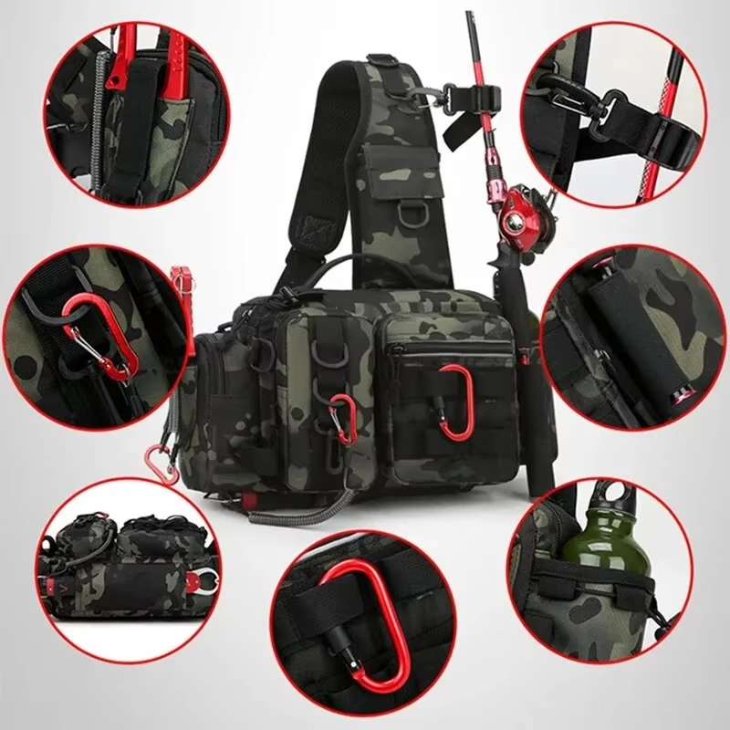 Outdoor Tactical Camping Climb - Fishing Belt ulasan dan harga