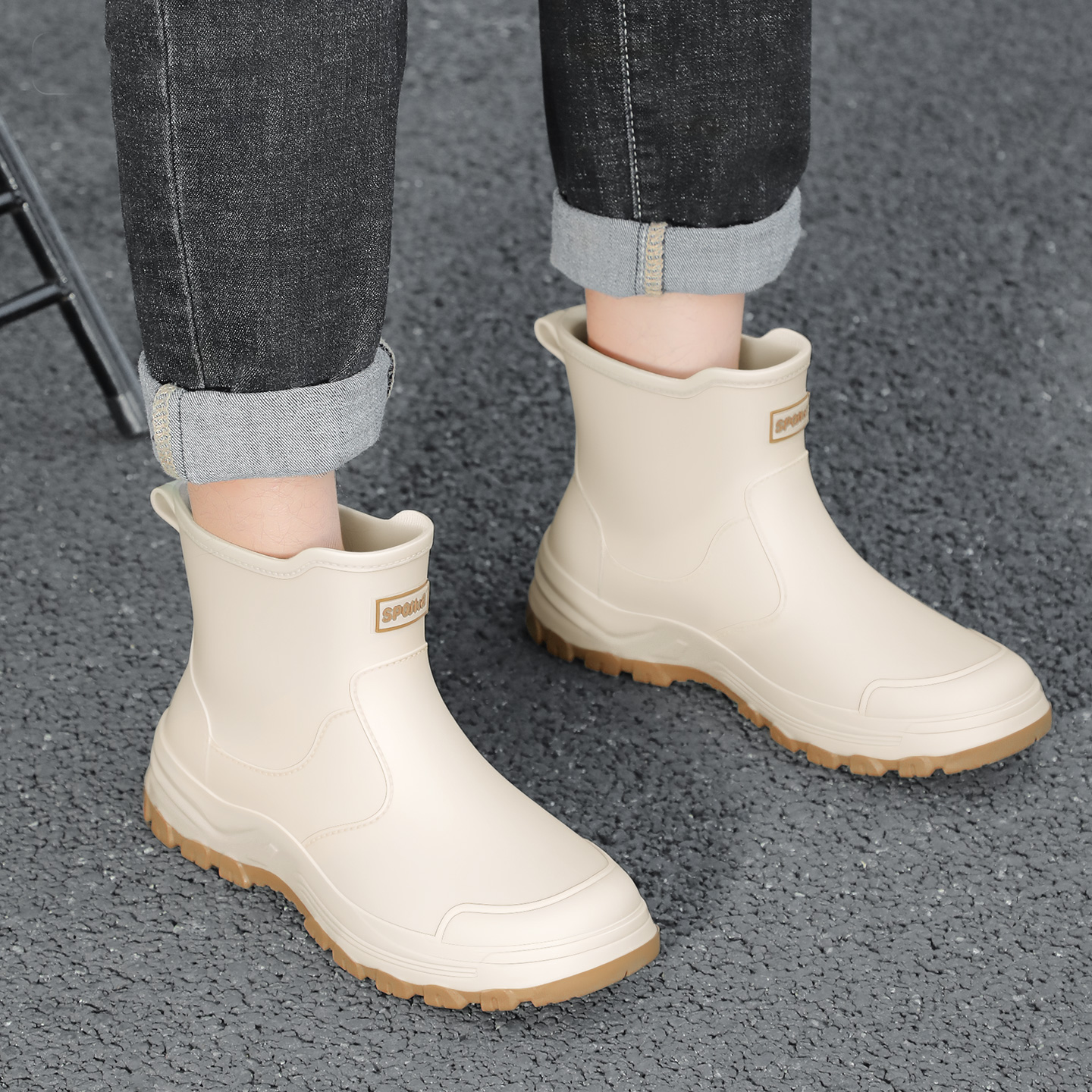 Fashionable new style men's mi - Fishing Boots ulasan dan harga