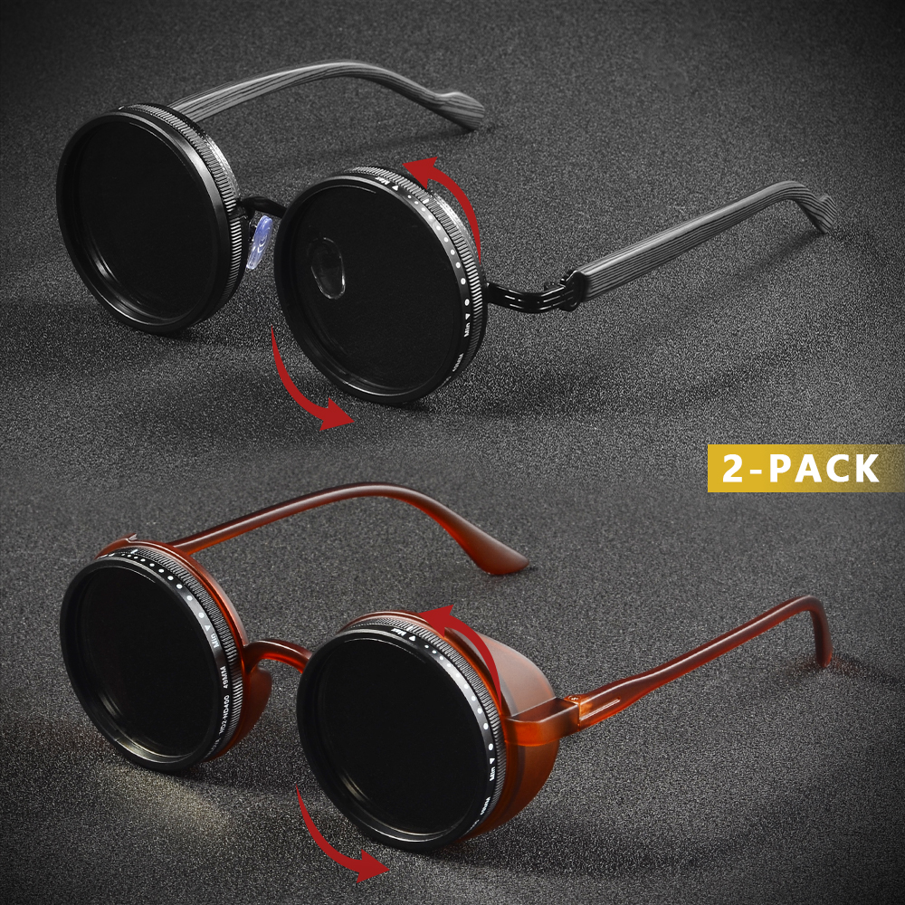 CRIXALIS 2Pcs Polarized Steam  - Fishing Sunglasses Polarized ulasan dan harga