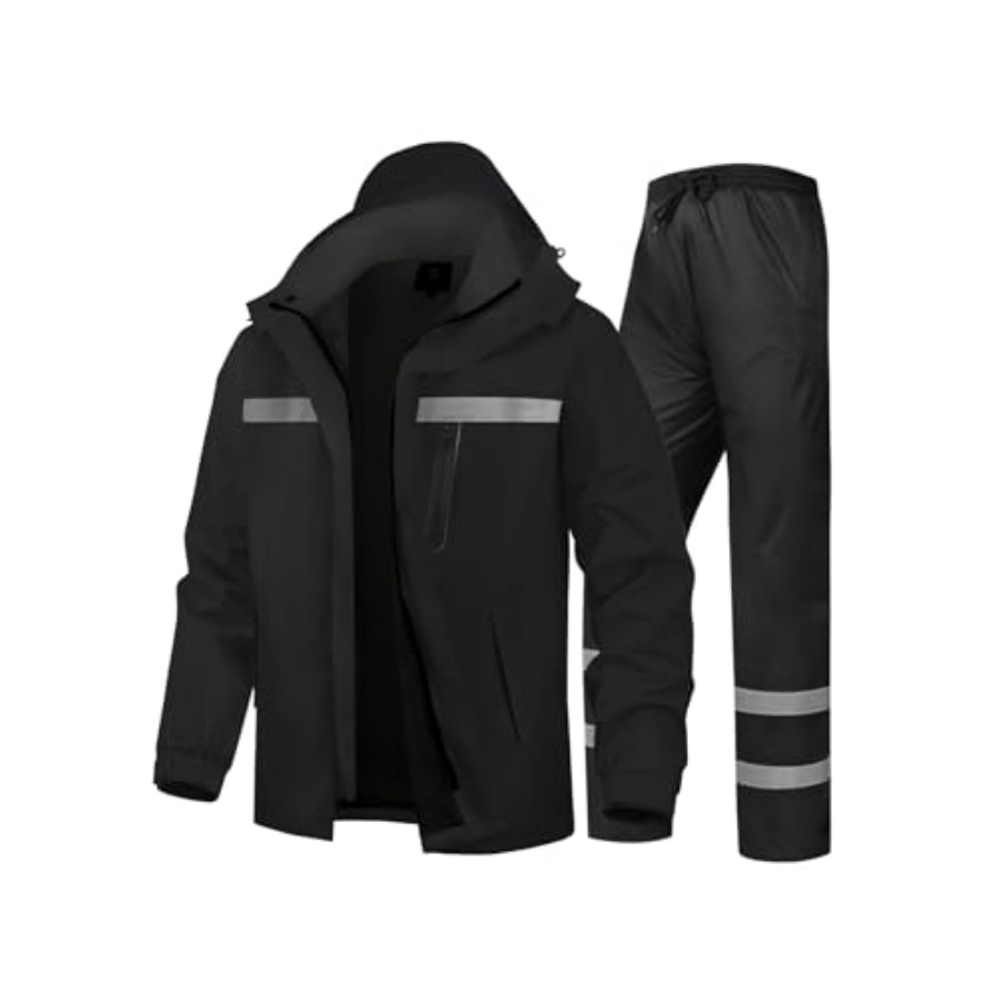Men's Rain Suit High Visibilit - Fishing Rain Suit ulasan dan harga