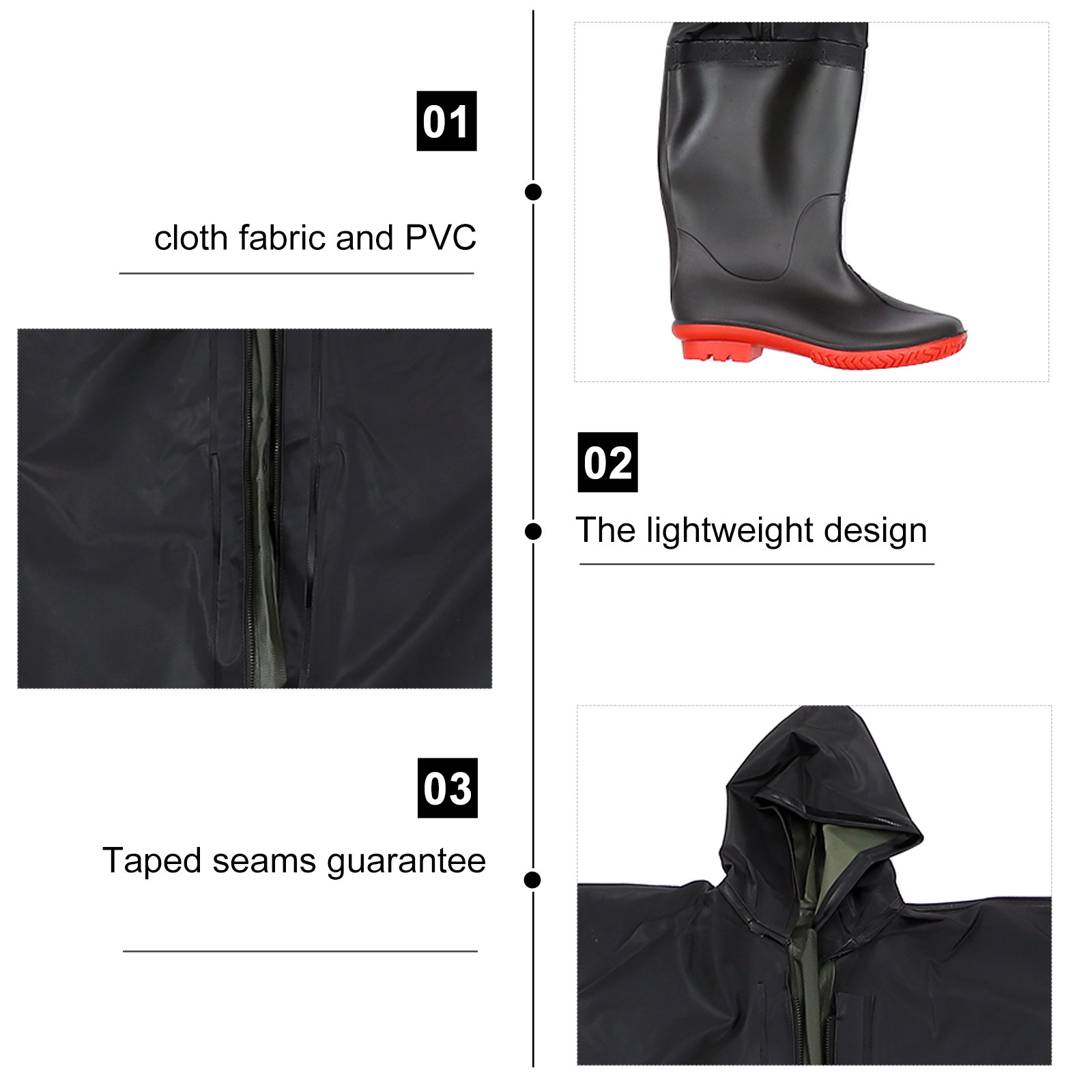 Waterproof Fishing Waders Men  - Fishing Waders ulasan dan harga