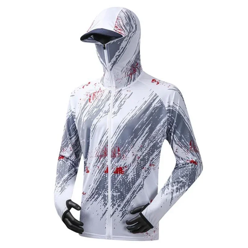 Professional Fishing Hoodie Wi - Fishing Mask Sun Protection ulasan dan harga