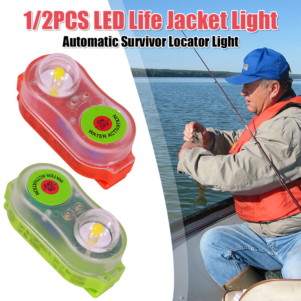 LED Life Jacket Light Water-Ac - Fishing Jacket Waterproof ulasan dan harga