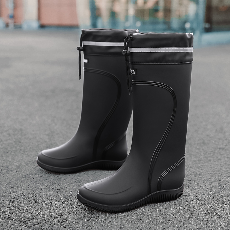 YUYIN High-top Men's Rubber Bo - Fishing Boots ulasan dan harga
