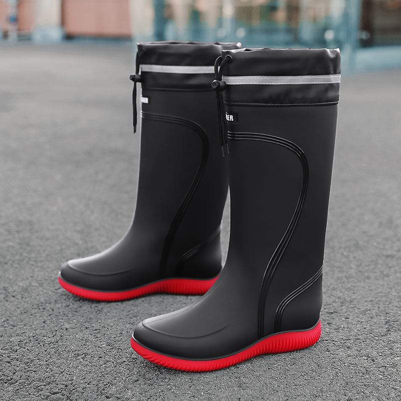 YUYIN High-top Men's Rubber Bo - Fishing Boots ulasan dan harga