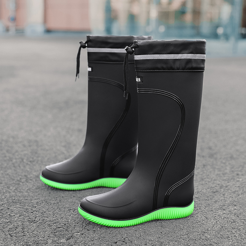 YUYIN High-top Men's Rubber Bo - Fishing Boots ulasan dan harga