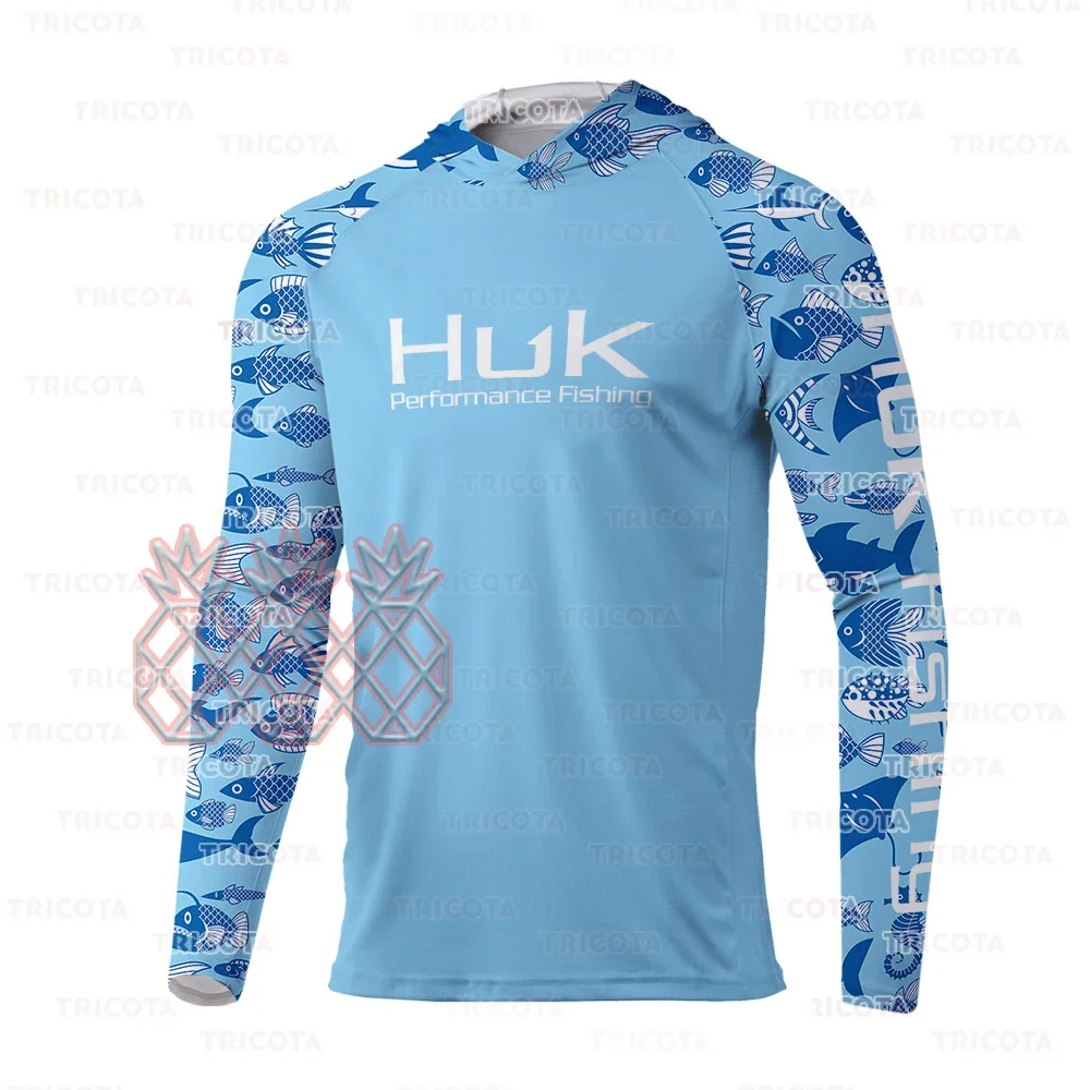 HUK Performance Fishing Shirts - Fishing Shirt Uv Protection ulasan dan harga