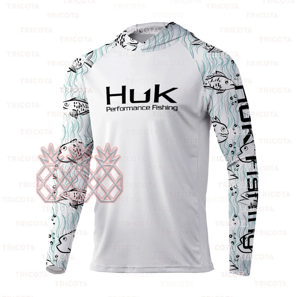 HUK Performance Fishing Shirts - Fishing Shirt Uv Protection ulasan dan harga