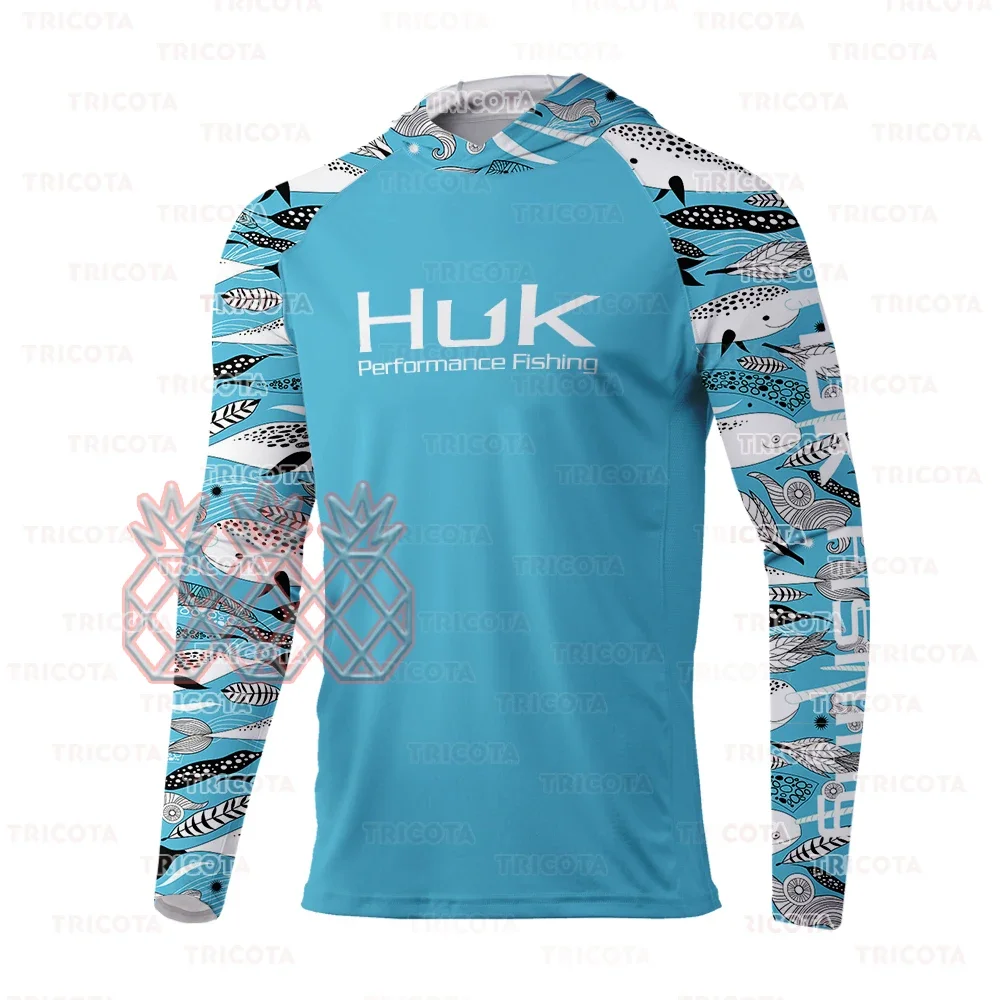 HUK Performance Fishing Shirts - Fishing Shirt Uv Protection ulasan dan harga