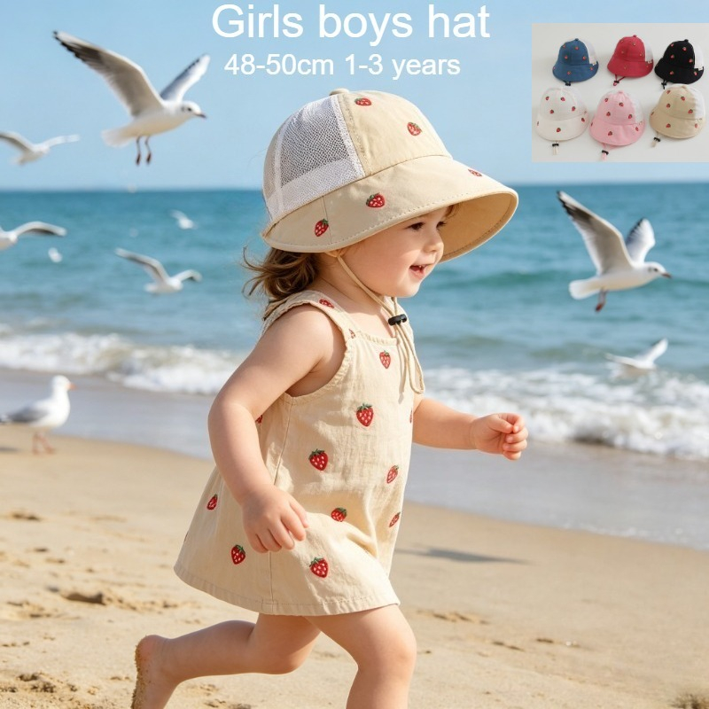 Baby Kids Summer Sun Hat 48-50 - Fishing Hat ulasan dan harga