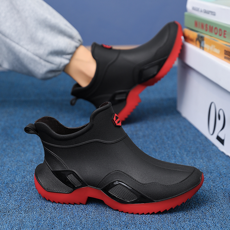 Rain Shoes for Men Waterproof, - Fishing Boots ulasan dan harga