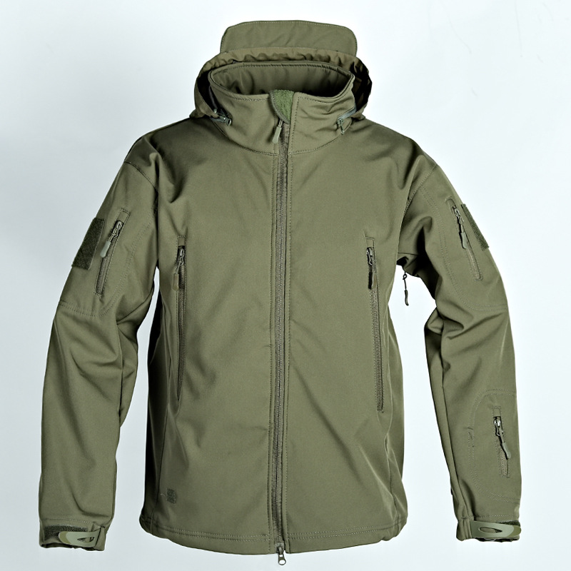 OTS Winter Men Soft Shell Tact - Fishing Jacket Waterproof ulasan dan harga