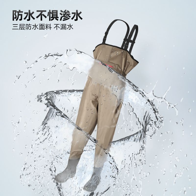 Fishing Source Waders Men Wate - Fishing Rain Suit ulasan dan harga