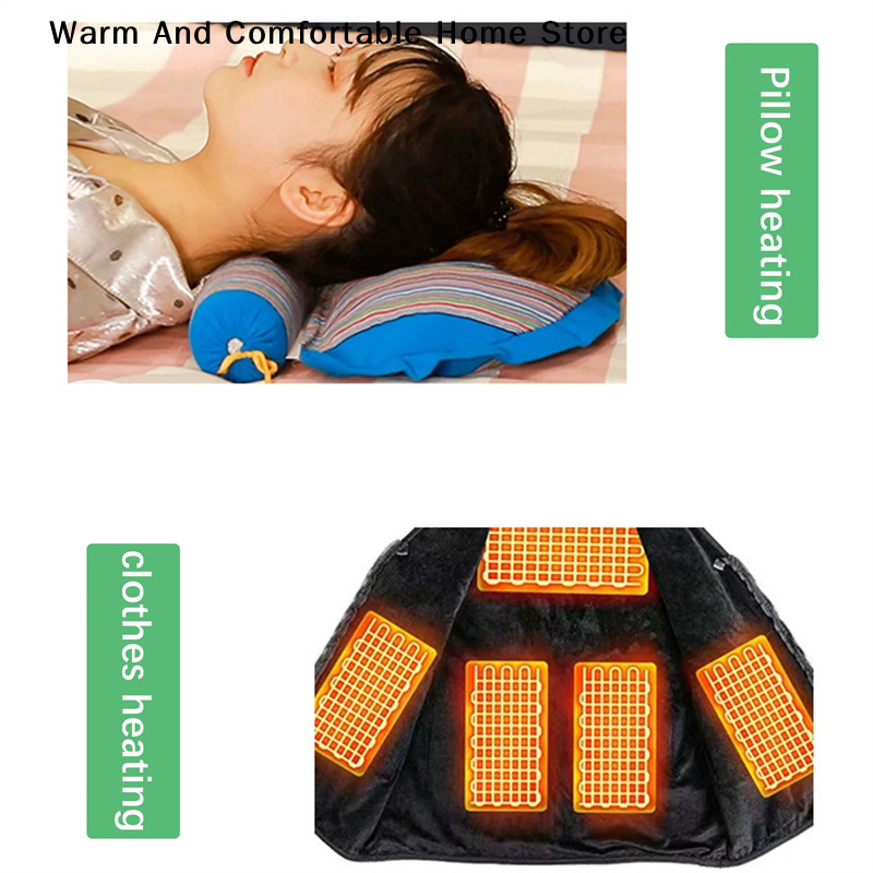 5V USB Warm Paste Pads Fast-He - Fishing Vest ulasan dan harga