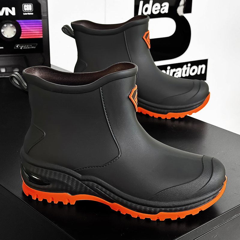 Men's Rain Boots Outdoor Wear- - Fishing Boots ulasan dan harga